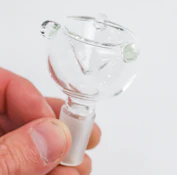 Flower Bowl for Bong Clear Bowl 14mm Male