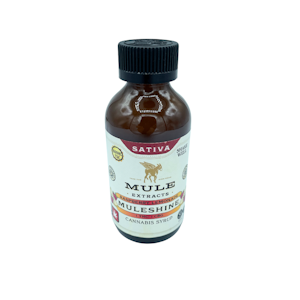 MULE EXTRACTS - Raspberry Lemonade 1:1 THC:CBG Muleshine Syrup, 1 fl oz