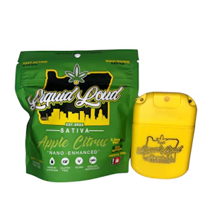 Liquid Loud Spray - Rosin Infused Tincture Spray, Sativa (Apple Citrus)