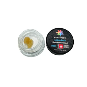ALTA GARDENS - Lemon Kush, Cured Resin