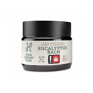HIGH DESERT PURE - Eucalyptus Balm, 1:1:1 THC:CBD:CBG