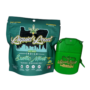 Liquid Loud Spray - Rosin Infused Tincture Spray, Indica (Exotic Mint)