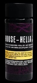 FLOWER HOUSE | HELLA JELLY | 0.5G 5 PACK INFUSED PRE ROLLS