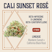 ELEVATE - CALI SUNSET ROSE' 3.5 GRAMS