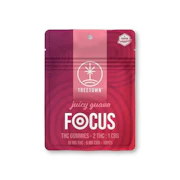 FOCUS Guava 2:1 THC:CBG 100mg Gummies (10x10mg) - TREETOWN