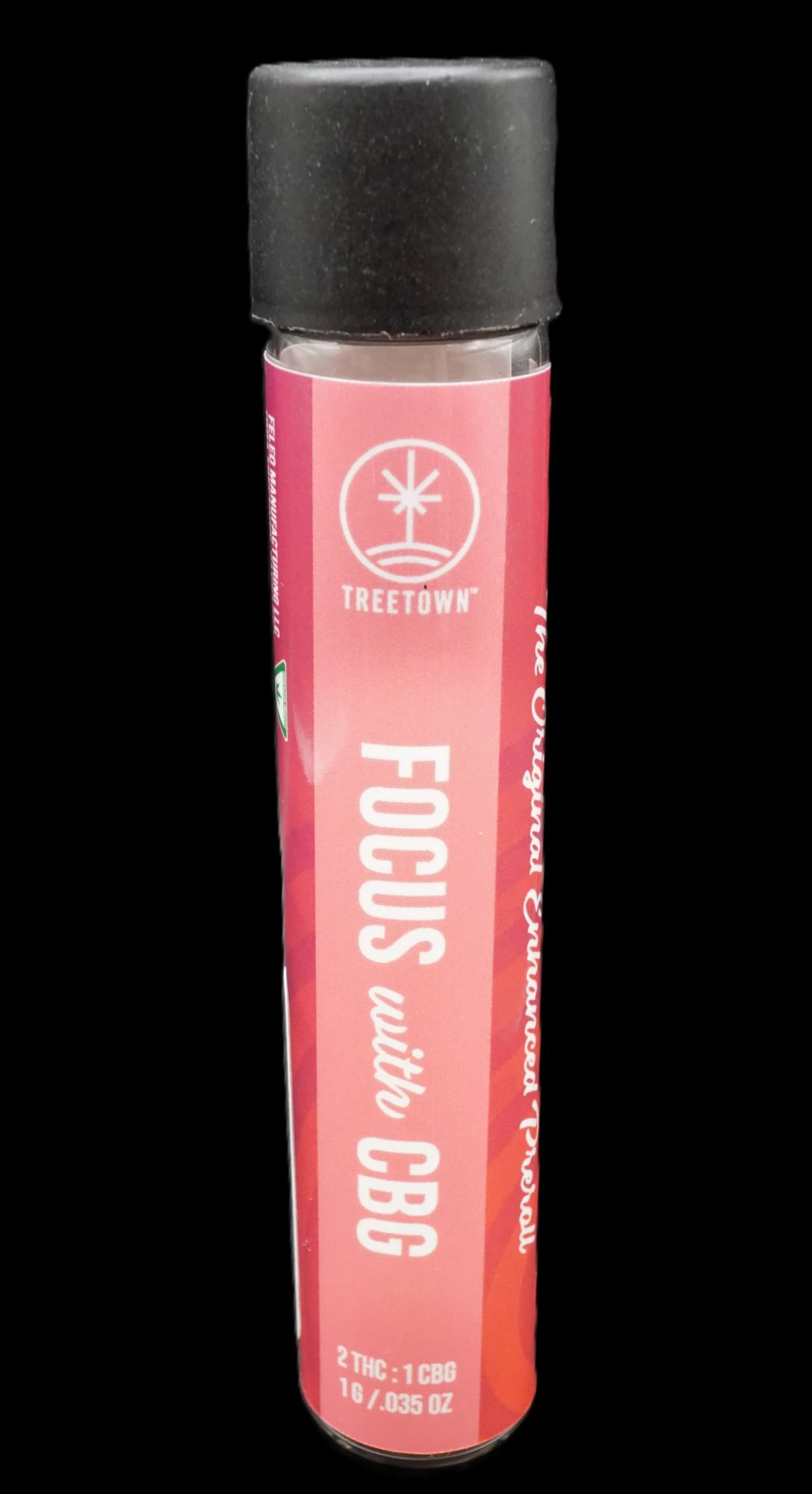 Treetown - 1.0g Enhanced Prerolls - Truffle Cake 19.92% - Focus W/ 4:1 THC:CBG Main Image