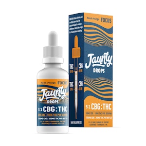 JAUNTY - FOCUS Drops | 1:5 THC:CBG |