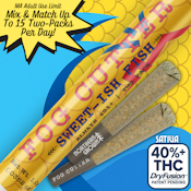 Sweet-ish Fish Fog Cutter - 0.5g x 2pk. Infused Prerolls - Northern Grown
