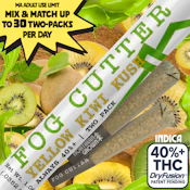 Yellow Kiwi Kush  Fog Cutter - 0.5g x 2pk. Infused - Northern Grown