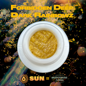 [REC] Sun Extracts | Forbidden Deep Dark Rainbowz | 1g Badder Cured Resin