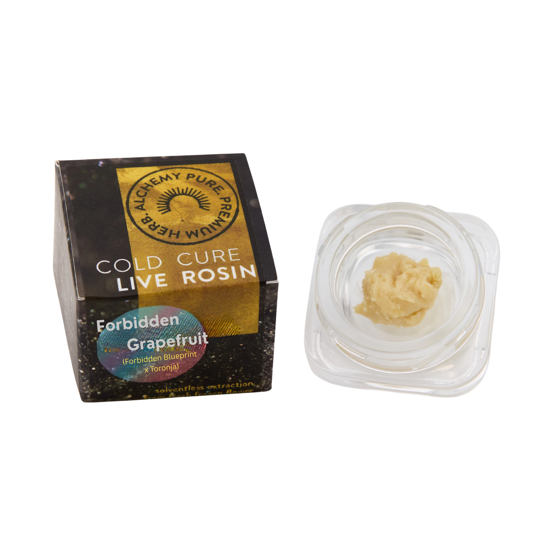 Alchemy Pure - Alchemy Pure - Forbidden Grapefruit - Live Rosin - 69.72% THC - 1.0g - Wax Main Image
