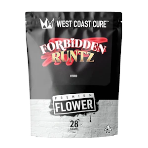 WEST COAST CURE - West Coast Cure Forbidden Runtz Premium Flower 28.0g