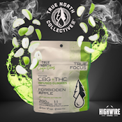 True North Gummies Forbidden Apple 200mg 1:1
