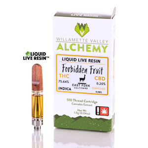 WILLAMETTE VALLEY ALCHEMY - Forbidden Fruit, Liquid Live Resin, 1g