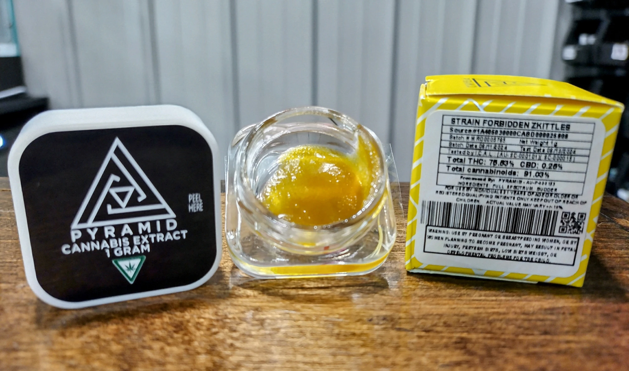 Pyramid - Budder | Forbidden Zkittles | 1g Main Image