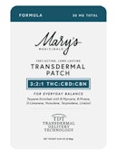 Mary's Formula 3:2:1 Transdermal Patch