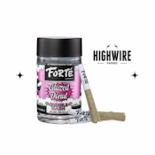 Forte Cannabis Glazed Donut Bubble Hash Infused Preroll .5g 3 Pack