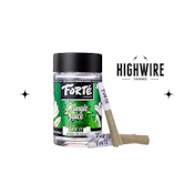 Forte Cannabis Jungle Juice Crush Bubble Hash Infused Preroll .5g 3pack