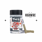 Forte Cannabis Love Potion Bubble Hash Infused Preroll .5g 3 pack