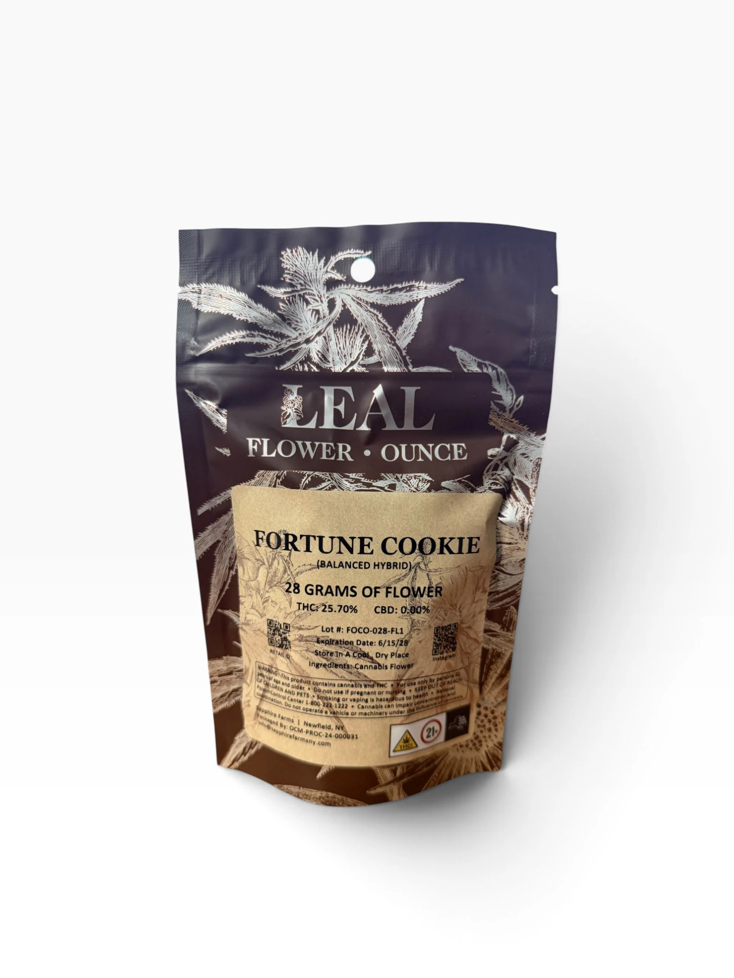 Leal - Fortune Cookie 28g Flower Main Image