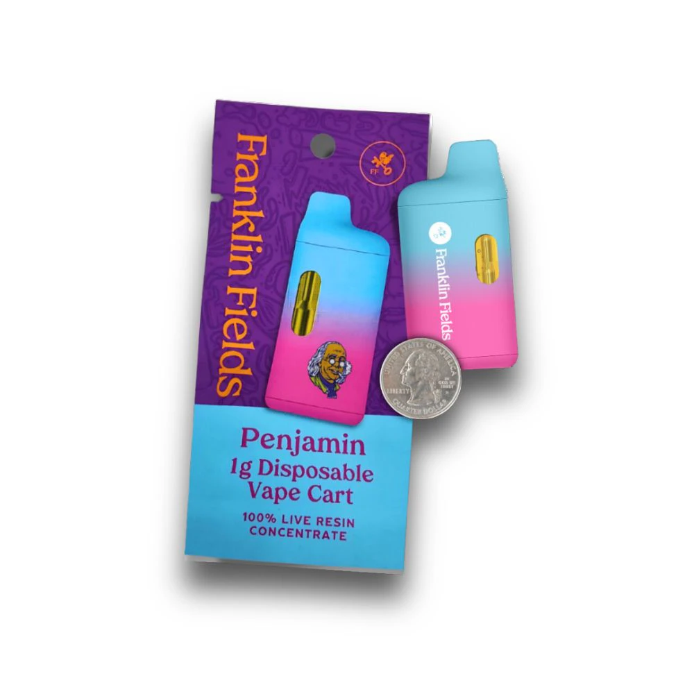 Franklin Fields - Cherry Diesel 1g Live Resin Disposable Penjamin - FRANKLIN FIELDS Main Image
