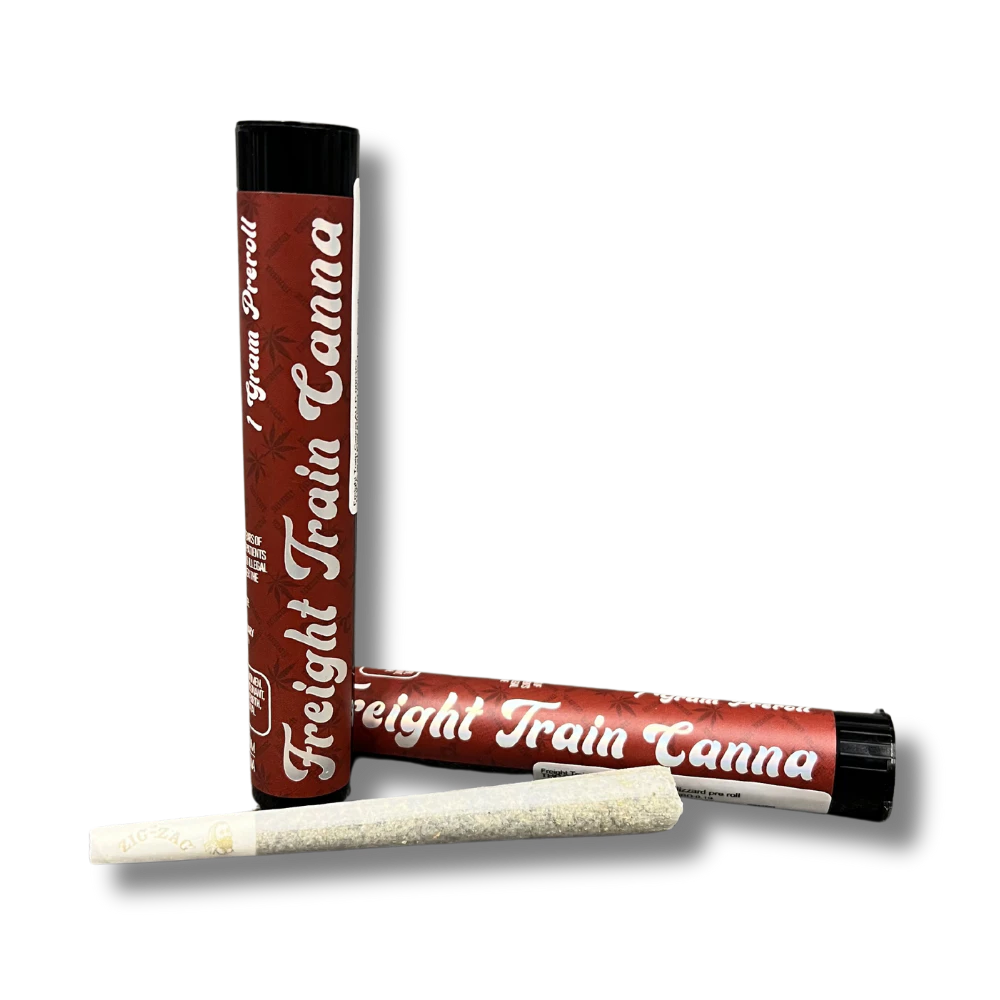 Freight Train Canna - Guava Runtz 1g Hash & Kief Infused Preroll - FREIGHT TRAIN CANNA Main Image