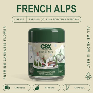 CBX - FRENCH ALPS 3.5G - CANNABIOTIX