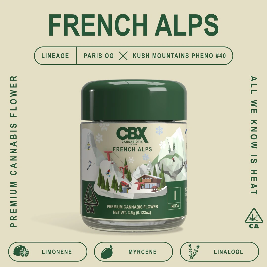 CBX - FRENCH ALPS 3.5G - CANNABIOTIX Main Image