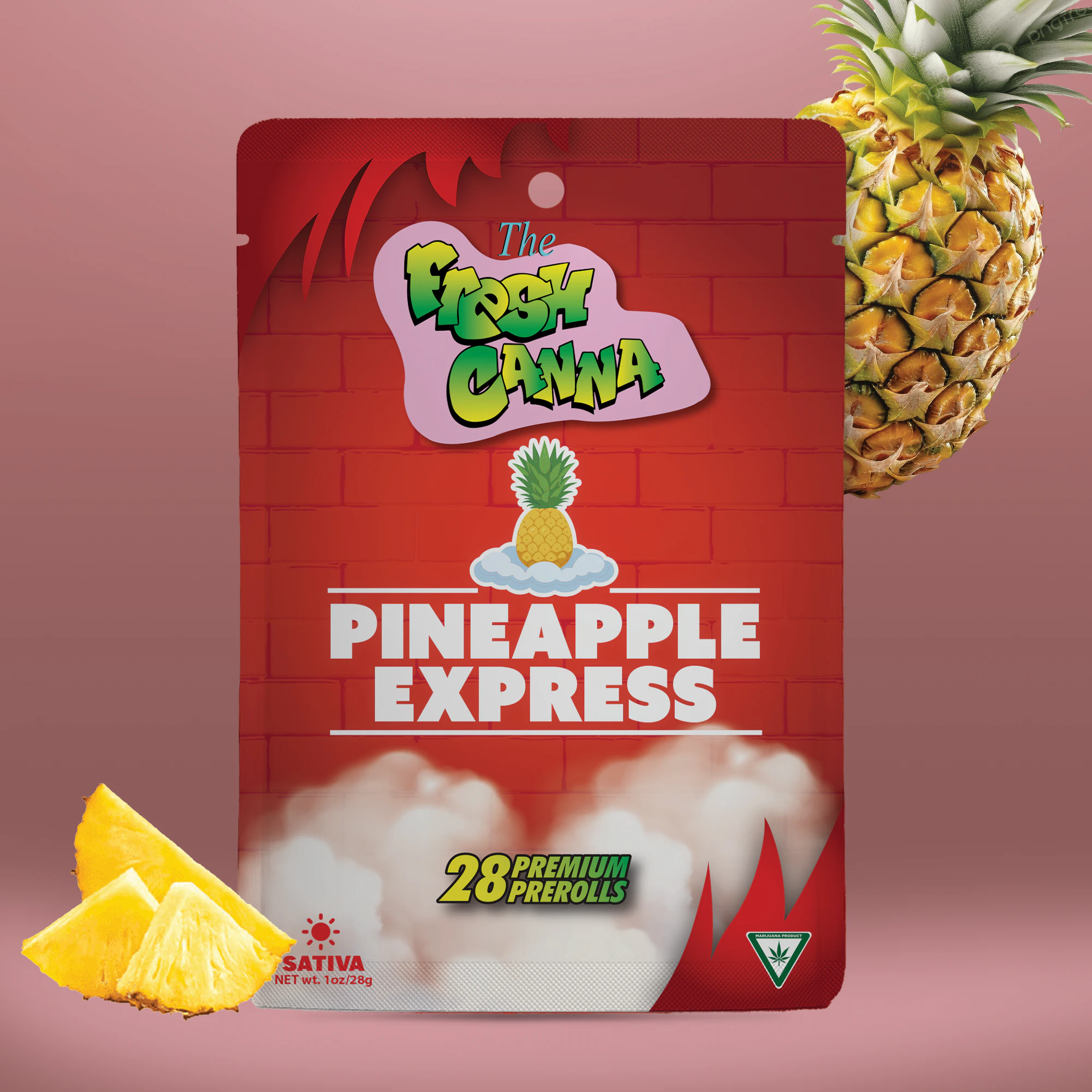 Fresh Canna - Fresh Canna - Pineapple Express - 1G 28pk Main Image