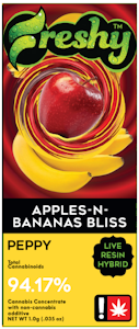 Freshy - Apples and Bananas, Live Resin + Botanical Terpenes, 1g