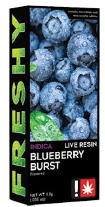 Freshy - Blueberry Burst, Live Resin + Botanical Terpenes, 1g