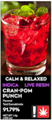 Cran Pom Punch, Live Resin + Botanical Terpenes, 1g
