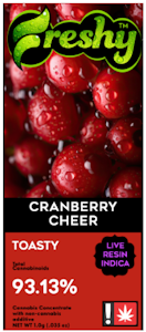 Freshy - Cranberry Cheer, Live Resin + Botanical Terpenes, 1g