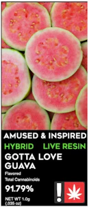 Freshy - Gotta Love Guava, Live Resin + Botanical Terpenes, 1g