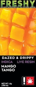 Freshy - Freshy Mango Tango 1g Flavored Live Resin Cartridge