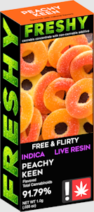 Freshy - Peachy Keen, Live Resin + Botanical Terpenes, 1g