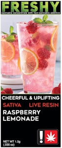Freshy - Raspberry Lemonade, Live Resin + Botanical Terpenes, 1g