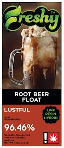 Freshy - Root Beer Float, Live Resin + Botanical Terpenes, 1g