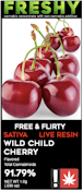 Freshy Live Resin + Botanical Terps Carts: Wild Cherry