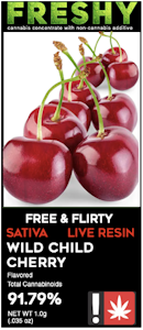 Freshy - Wild Cherry, Live Resin + Botanical Terpenes, 1g