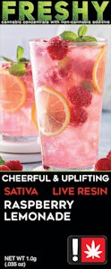 NO BRAND - Freshy Raspberry Lemonade 1g Live Resin Cartridge - Sativa