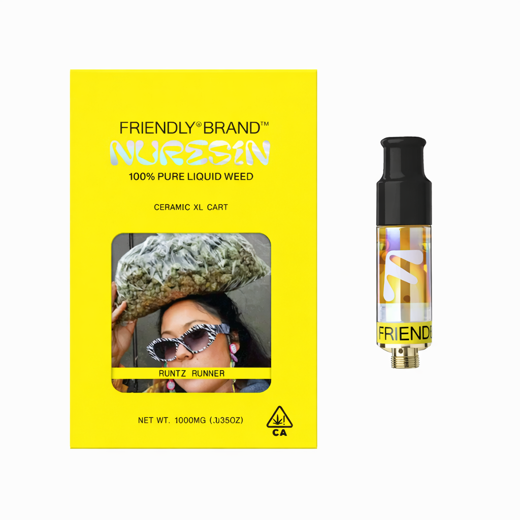 Friendly Brand  | Runtz Runner | Nu-Resin Cartridge