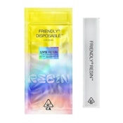 Blueberry Muffins 1g Live Resin Disposable Cart - Friendly Brand