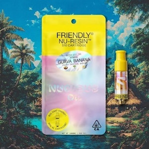FRIENDLY BRAND - Guava Banana 1g Nuresin Live Resin Cart - Friendly Brand