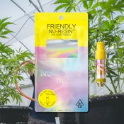 Lemon Heir Headz 1g Nucleus Live Resin Cart - Friendly Brand x Sticky