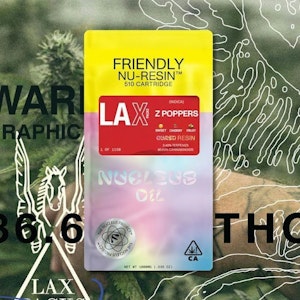 FRIENDLY BRAND - Friendly Brand x LAX Packs Z Poppers Nucleus Cured Resin Cartridge 1.0g