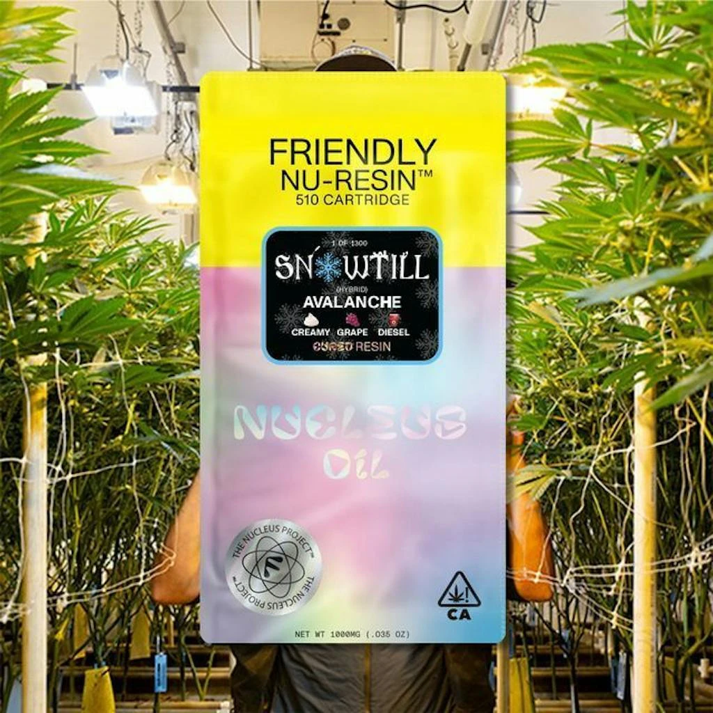Friendly Brand - Friendly Brand x Snowtill Avalanche Nucleus Cured Resin Cartridge 1.0g Main Image
