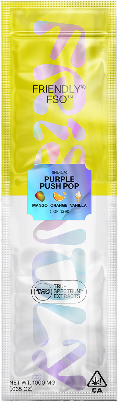 Friendly Brand - Purple Push Pop FSO Main Image