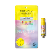 Two Face 1g Nucleus Cured Resin Cart - Friendly Brand