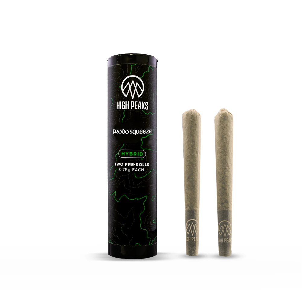 High Peaks - High Peaks | Pre-Roll | Frodo Squeeze | 1.5g 2pk Main Image